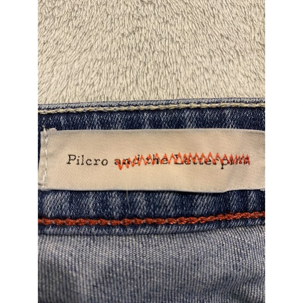 Anthropologie Pilcro and the Letterpress Jeans Womens 29x29 (Tag 27) Stretch Fit